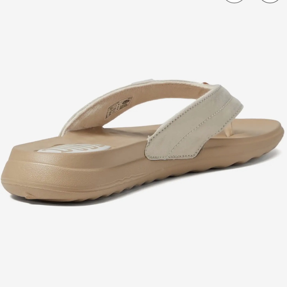Hey Dude | Christi Flip - Gold Metallic Women’s Sandals | Size: 10 - Picture 5 of 5